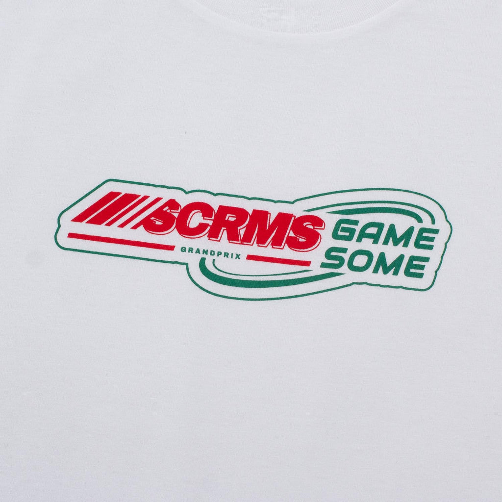 GAMESOME T-Shirt CIRCUIT WHITE