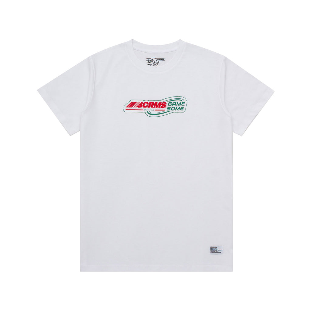 GAMESOME T-Shirt CIRCUIT WHITE