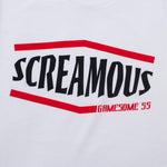 Load image into Gallery viewer, GAMESOME T-Shirt SCRAM WHITE
