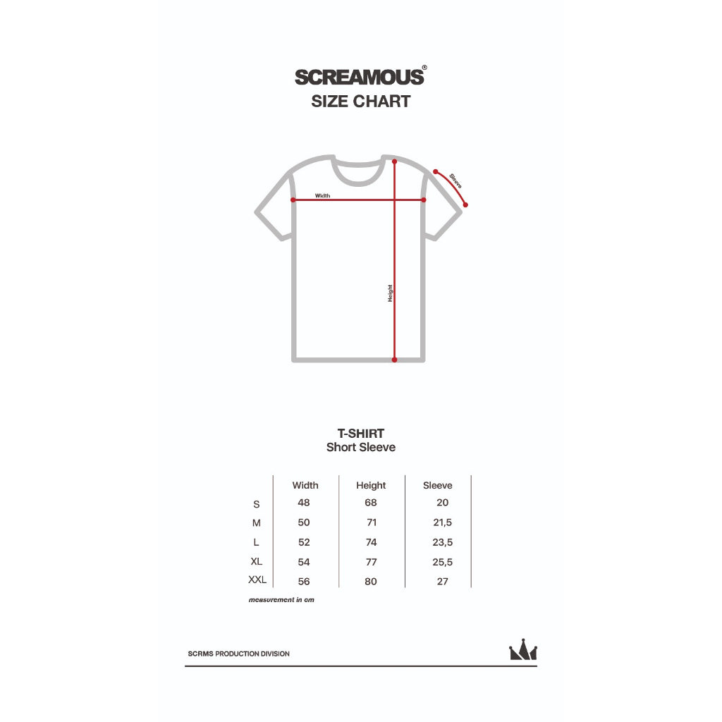 GAMESOME T-Shirt SCRAM WHITE