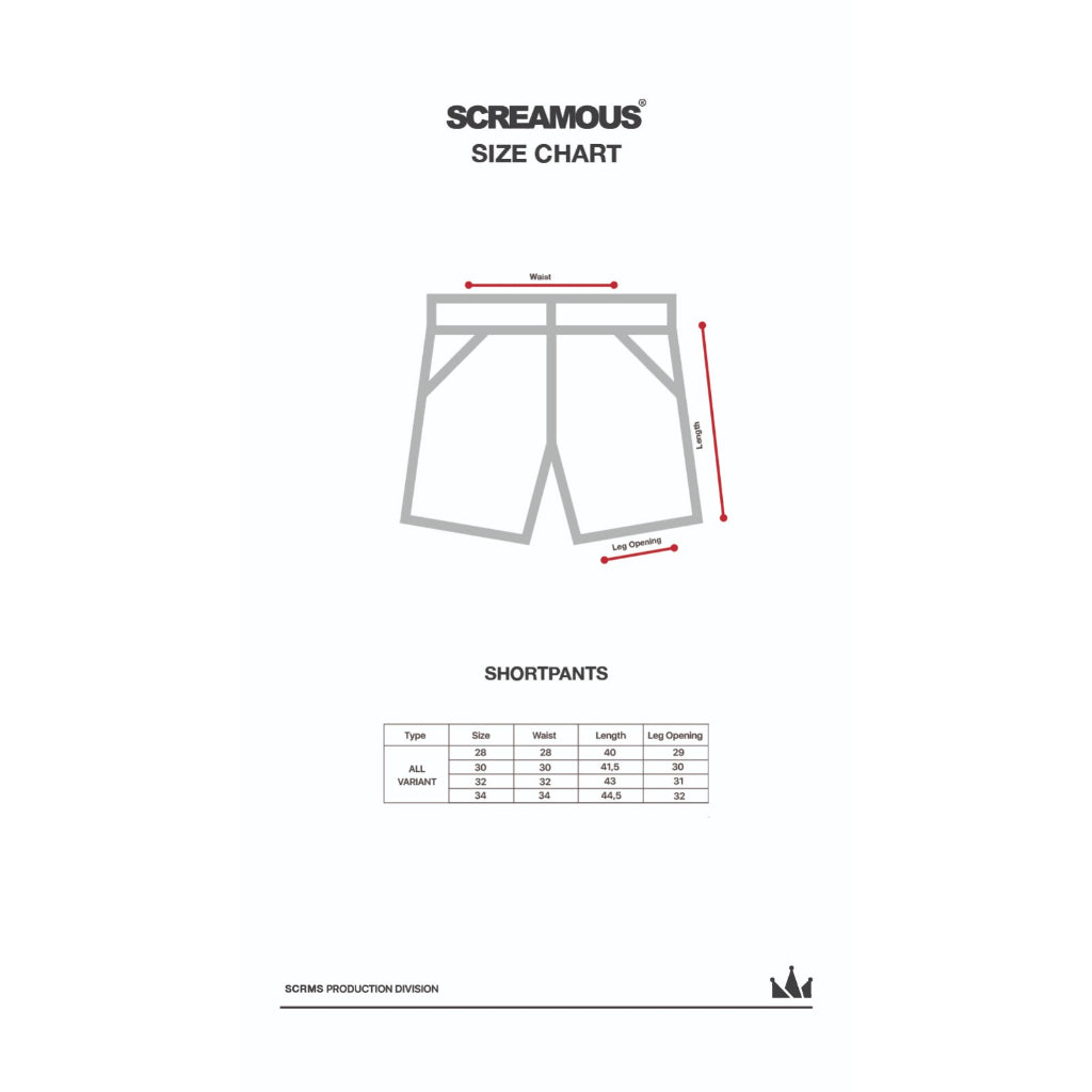 GAMESOME Board Short Pants SPECTRUM TRI-TONE