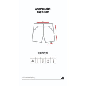 GAMESOME Board Short Pants SPECTRUM TRI-TONE