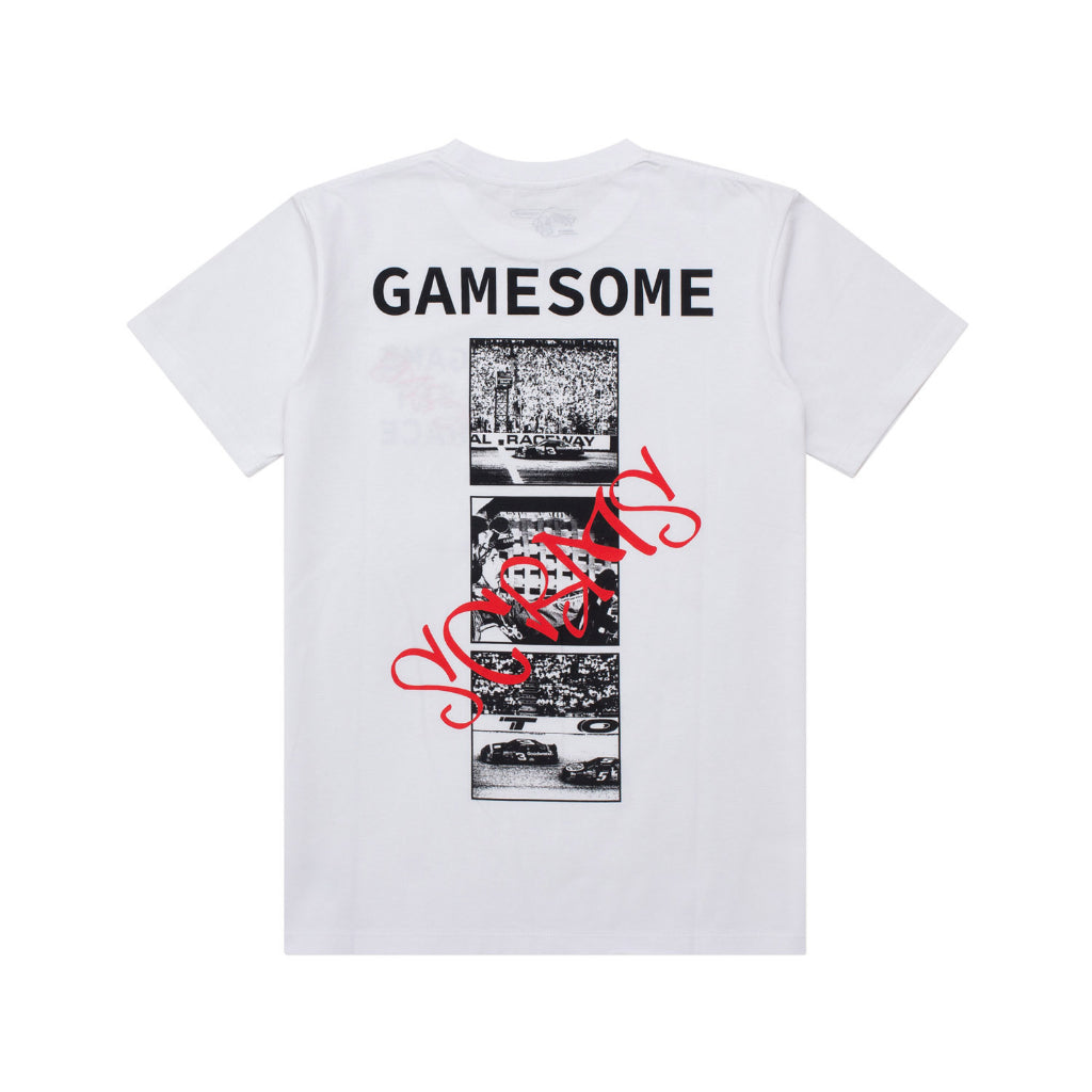GAMESOME T-Shirt RACEAWAY WHITE