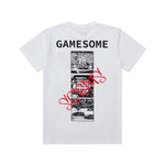 Load image into Gallery viewer, GAMESOME T-Shirt RACEAWAY WHITE
