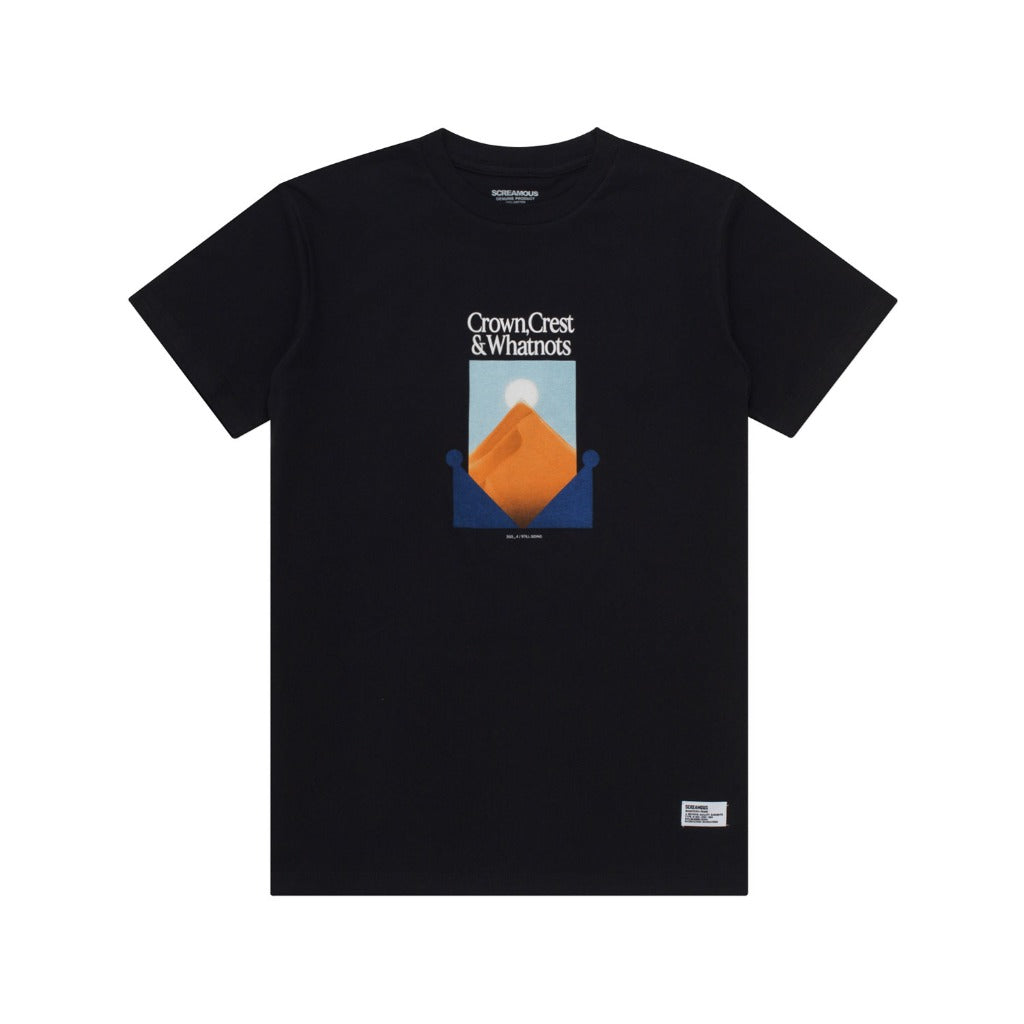 T-Shirt DESERT CROWN BLACK