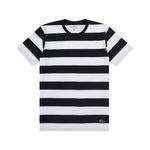 Load image into Gallery viewer, T-Shirt Stripe FORMA BLACK WHITE

