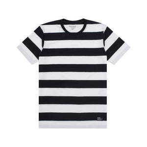 T-Shirt Stripe FORMA BLACK WHITE