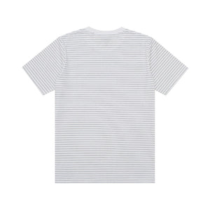 T-Shirt Stripe WEEZER WHITE BLACK