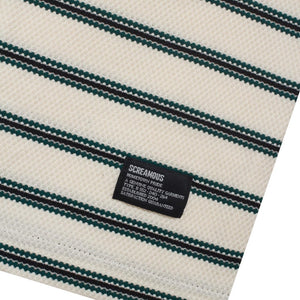 T-Shirt Stripe OVERSIZED GENAR GREEN WHITE