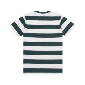 T-Shirt Stripe RENHA WHITE GREEN