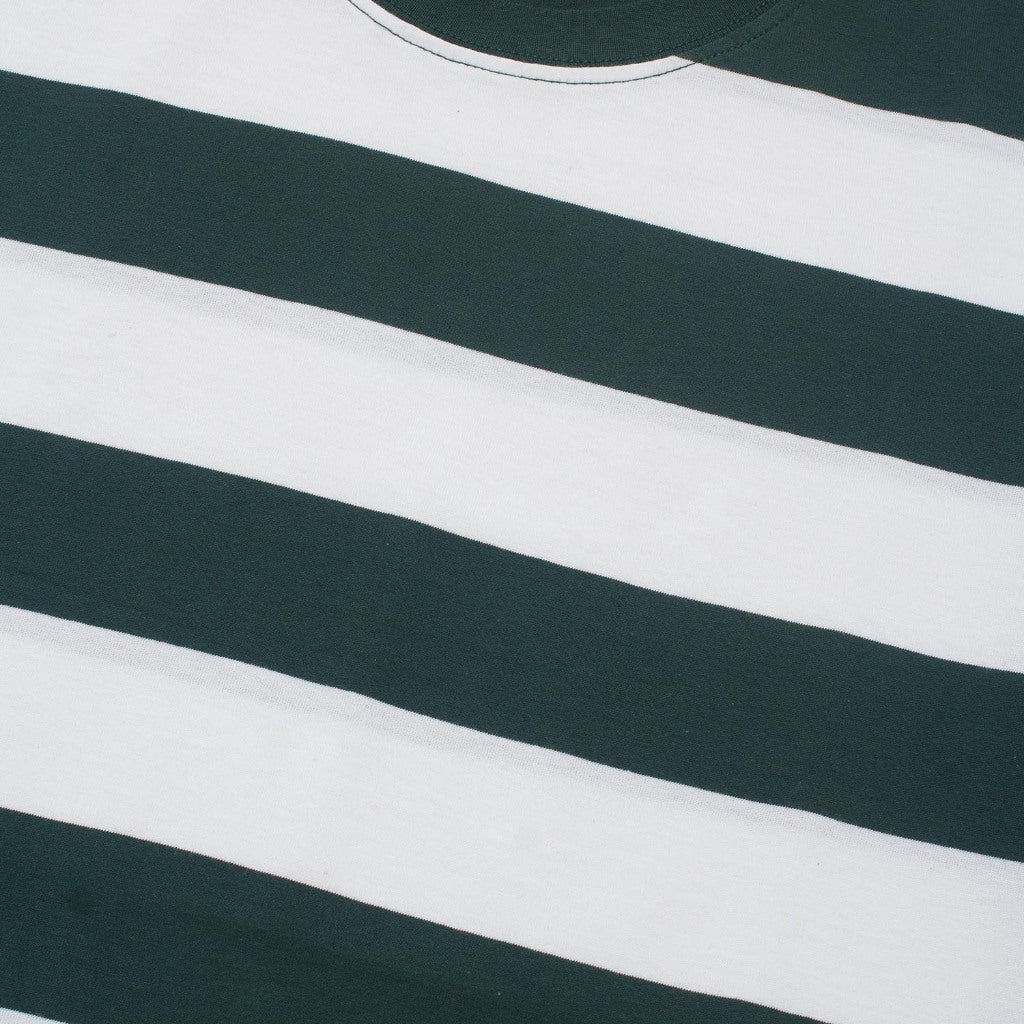 T-Shirt Stripe RENHA WHITE GREEN