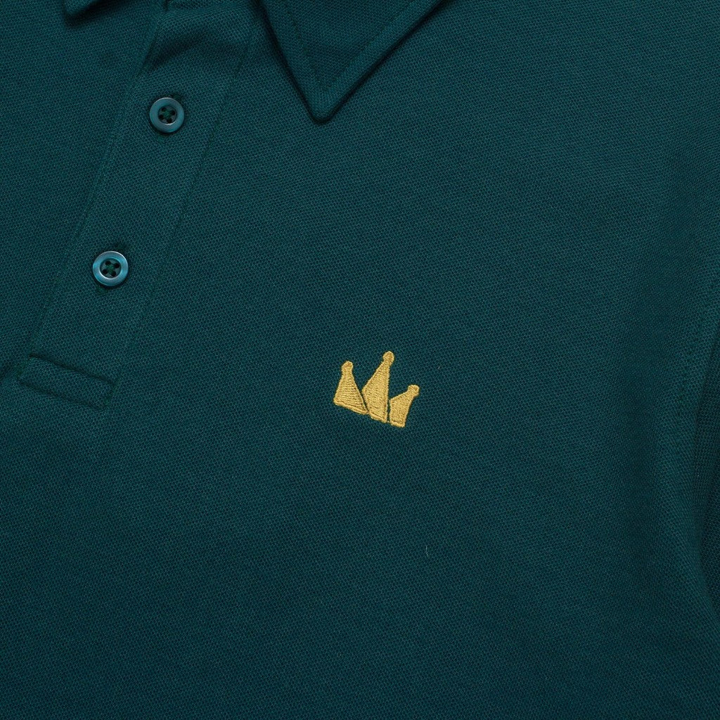 Polo Shirt CROWN GOLD GREEN