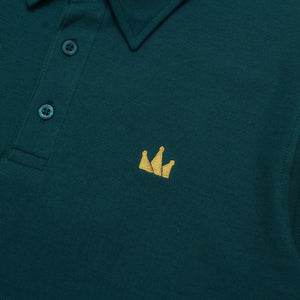 Polo Shirt CROWN GOLD GREEN