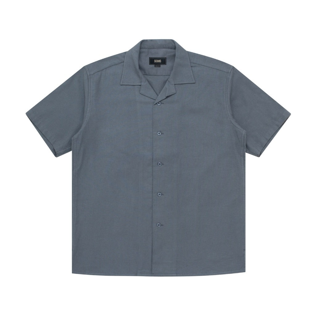 Shortsleeve Shirt Open Collar SADE LIGHT GREY