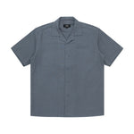 Load image into Gallery viewer, Shortsleeve Shirt Open Collar SADE LIGHT GREY
