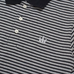 Load image into Gallery viewer, Polo Shirt Stripe WOLE BLACK MISTY
