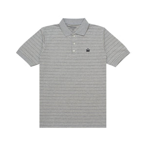 Polo Shirt Stripe LADC MISTY BLACK