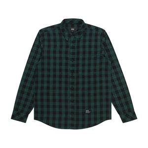 Flannel HOUSEM BLACK GREEN