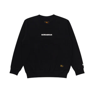 Sweater Crewneck LEGEND TINY WHITE BLACK