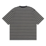 Load image into Gallery viewer, T-Shirt Stripe OVERSIZED AZULF BLACK WHITE
