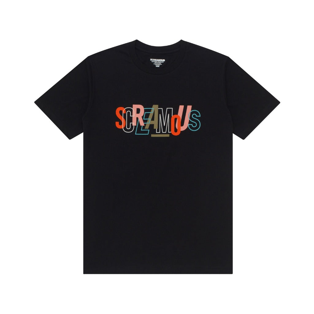 T-Shirt MIX BLACK