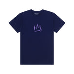 Load image into Gallery viewer, T-Shirt CROWN BRUSH NAVY BLUE
