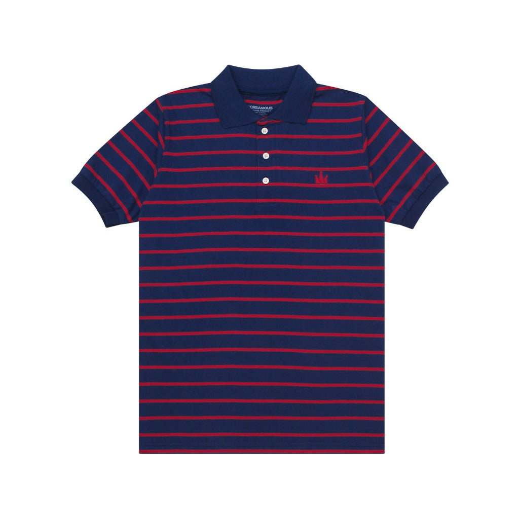 Polo Shirt Stripe MORD NAVY RED