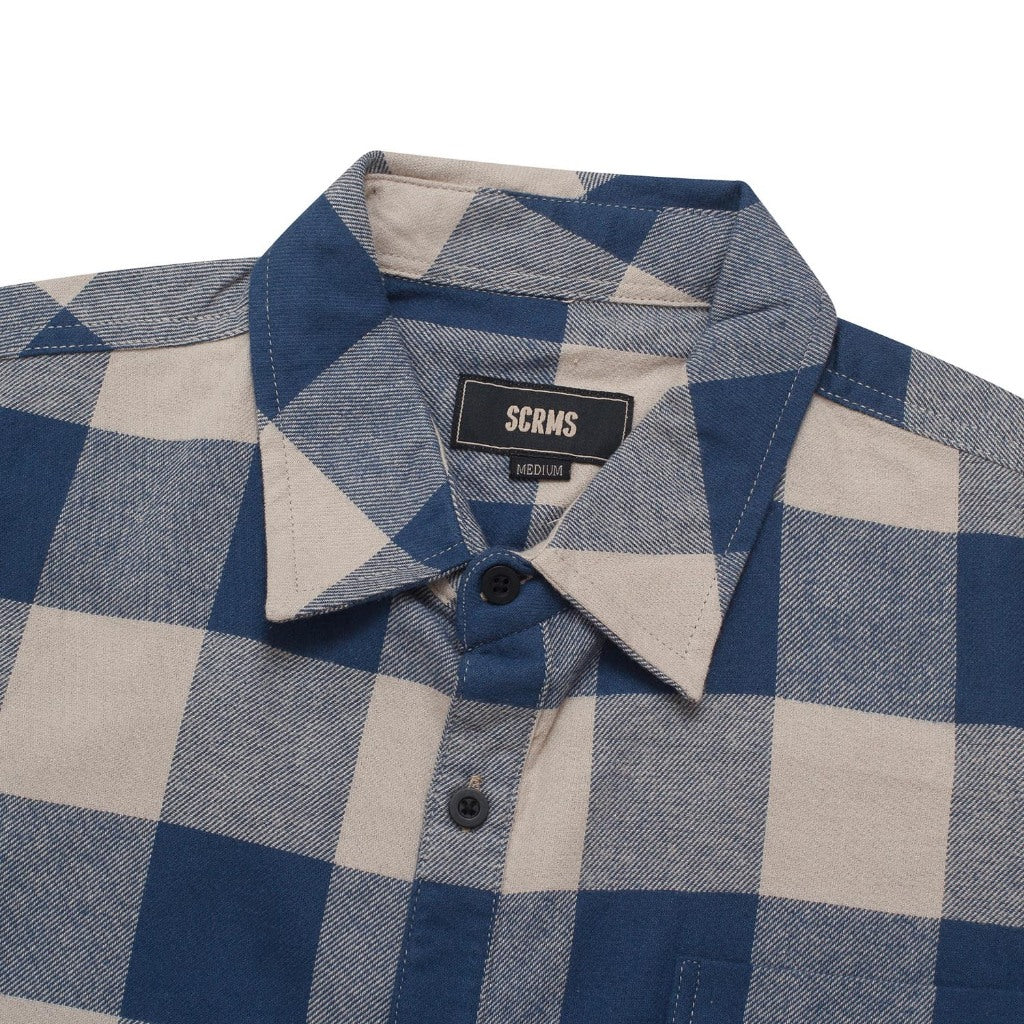 Flannel APSWIL NAVY CREAM