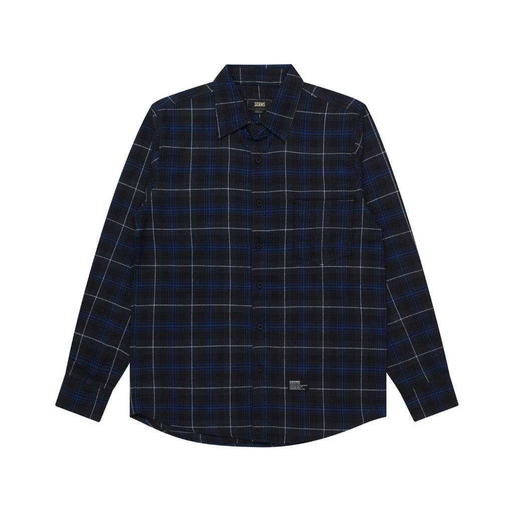 Flannel PETER BLACK NAVY