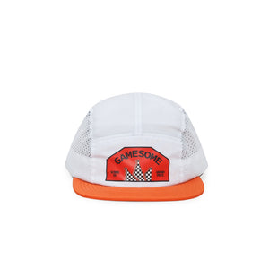 GAMESOME Hat 5panel CROWN TEAM WHITE ORANGE