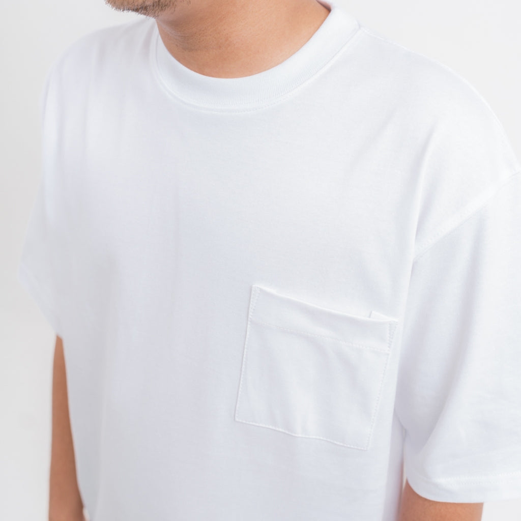 T-Shirt Pocket OVERSIZED 16s Jota White