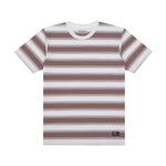 Load image into Gallery viewer, T-Shirt Stripe JASON BROWN WHITE
