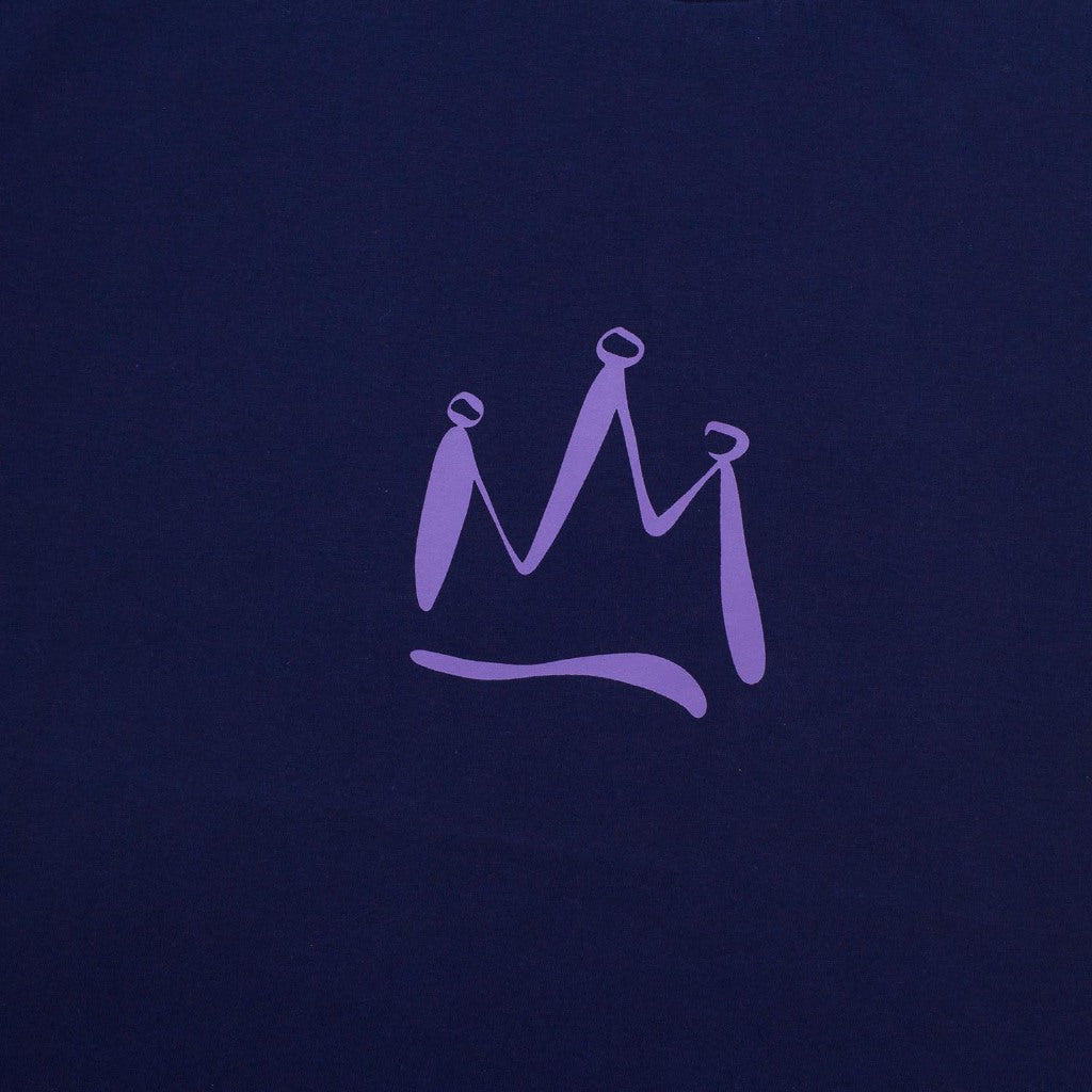 T-Shirt CROWN BRUSH NAVY BLUE