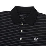 Load image into Gallery viewer, Polo Shirt Stripe MARIO BLACK MISTY
