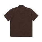 Load image into Gallery viewer, Shortsleeve Shirt Open Collar SADE BROWN
