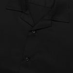 Load image into Gallery viewer, Shortsleeve Shirt Open Collar SADE BLACK
