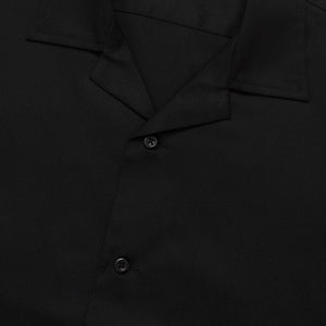 Shortsleeve Shirt Open Collar SADE BLACK