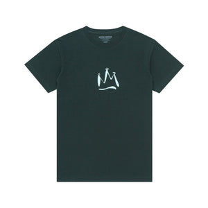 T-Shirt CROWN BRUSH DARK GREEN