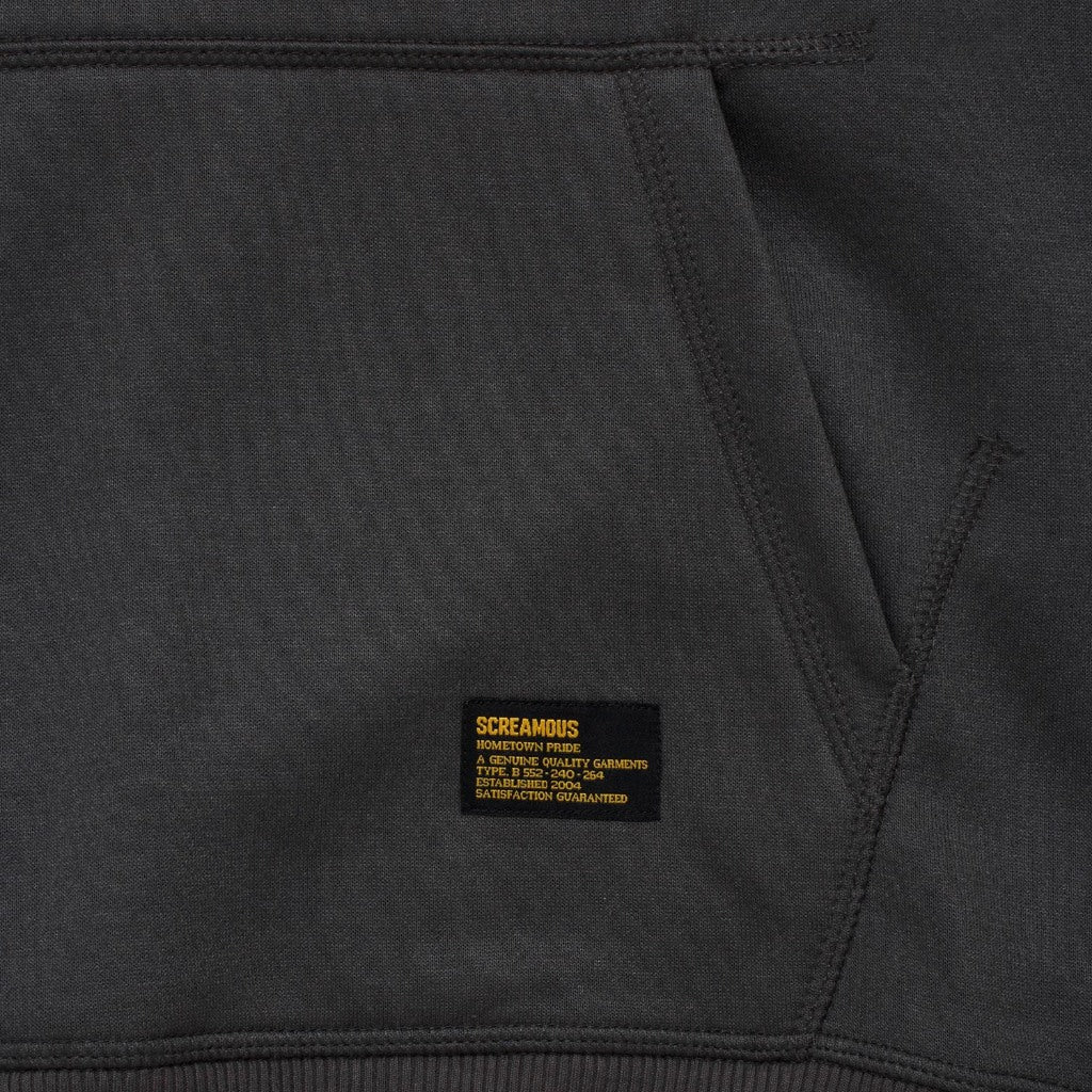 Pullover Hoodie LOGO CROWN DARK GREY