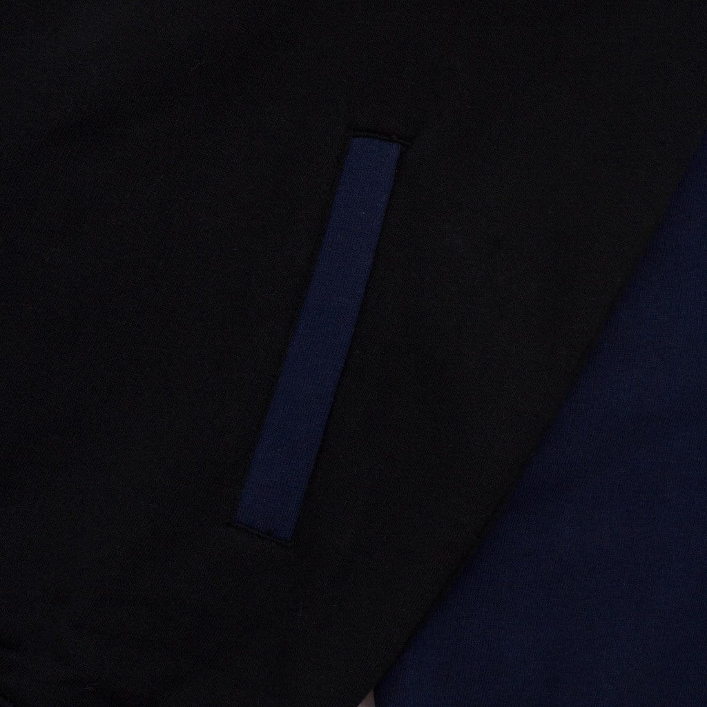 Sweater Pria Halfzip GALLEN BLACK