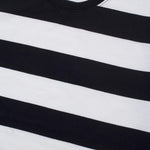 Load image into Gallery viewer, T-Shirt Stripe FORMA BLACK WHITE
