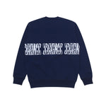 Load image into Gallery viewer, Sweater Crewneck KNOTT NAVY BLUE
