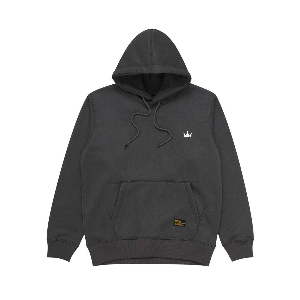 Pullover Hoodie LOGO CROWN DARK GREY