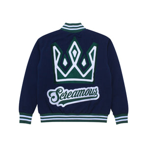 Jacket Varsity CROWNS NAVY BLUE