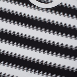 T-Shirt Stripe JASON BLACK WHITE