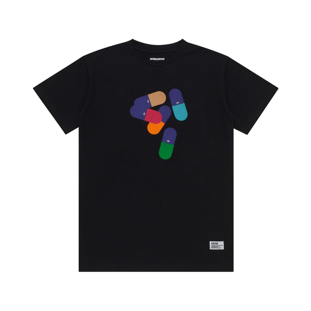 T-Shirt PILE BLACK