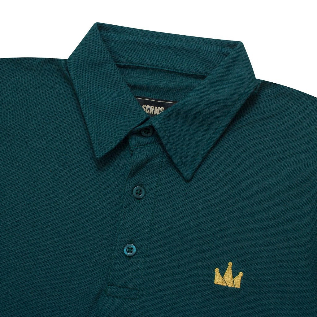 Polo Shirt CROWN GOLD GREEN