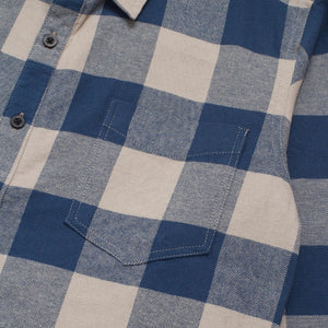 Flannel APSWIL NAVY CREAM