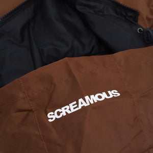 Reversible Jacket ARILE DARK BROWN - BLACK