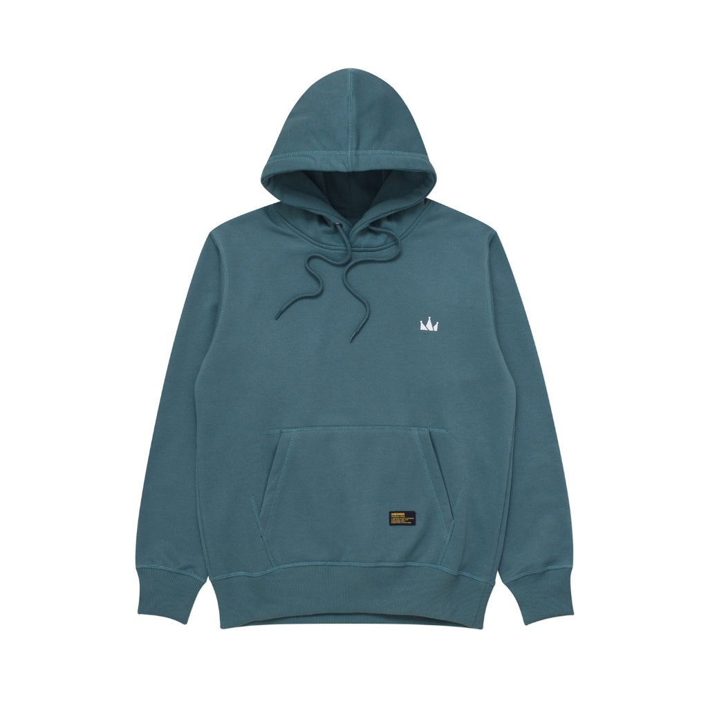 Pullover Hoodie LOGO CROWN TROPICAL GREEN